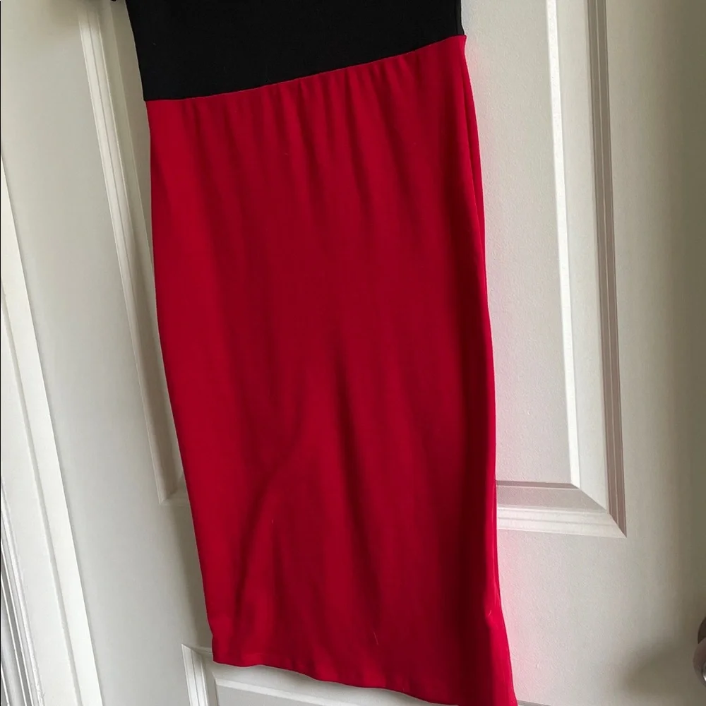 2for$18 LuLaRoe Julia dress Black and Red. Pencil dress, bodycon